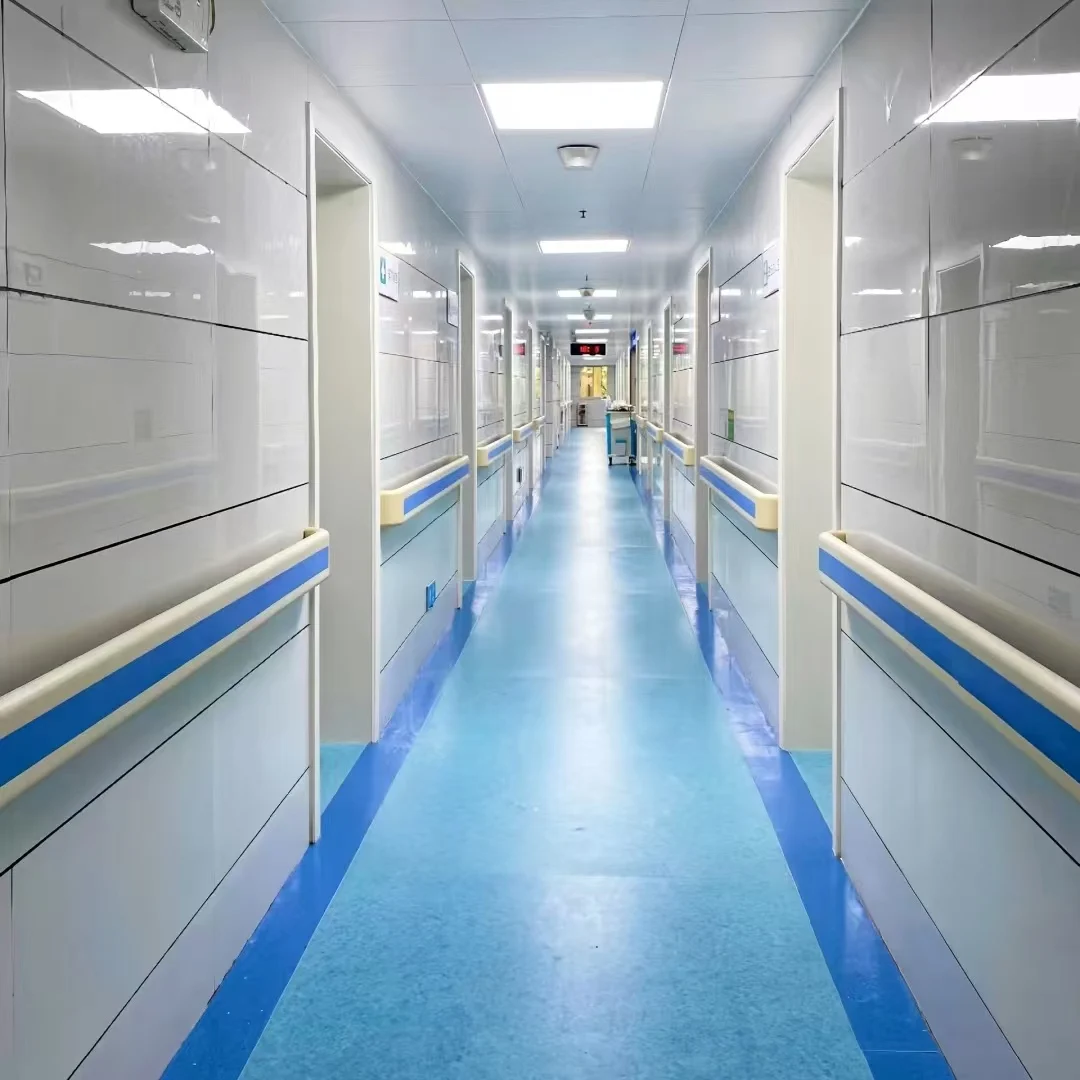 Medical wall protection bumper plastic PVC wall guard For Hospital Clinic Nursing home Healthcare