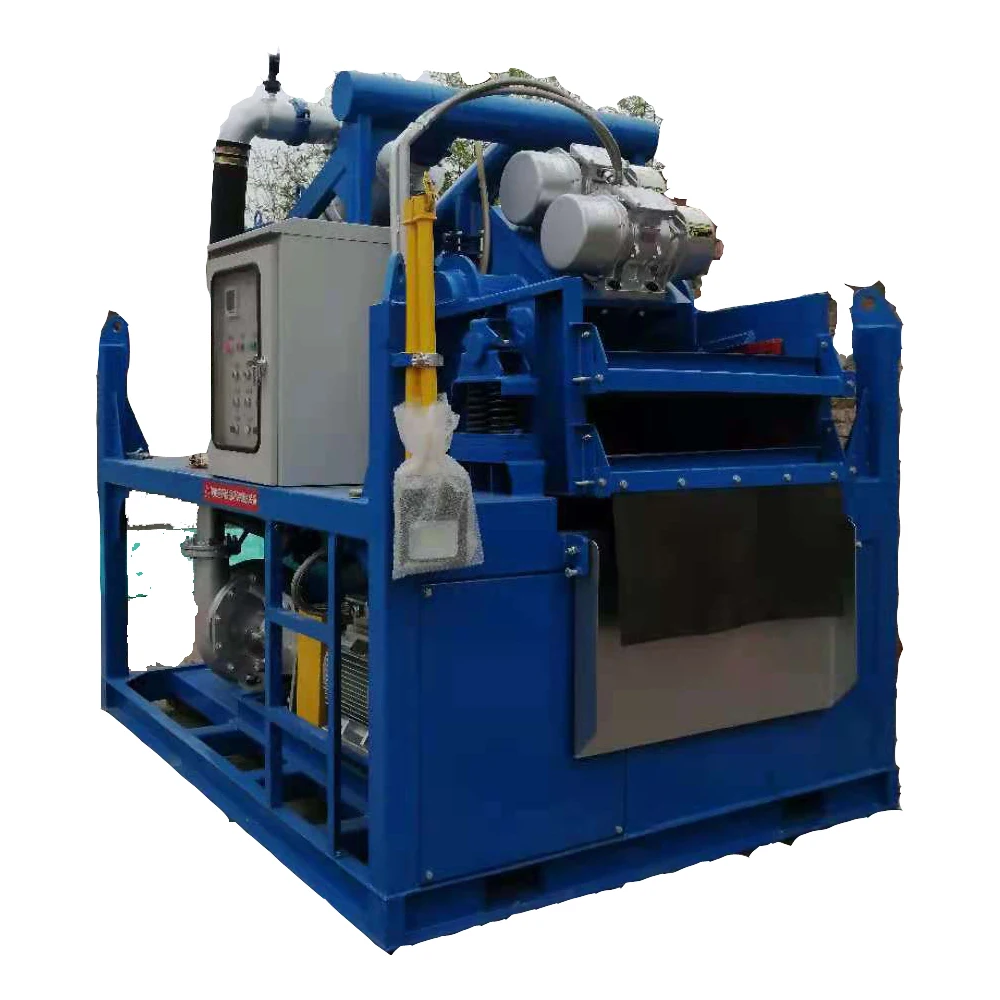 Desanding Plant for pile drilling - Decanter centrifuge