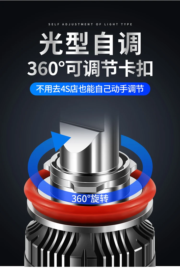 factory wholesale AUTO led headlight bulbs h7 h3 h4 led headlight h11 A6 led headlight