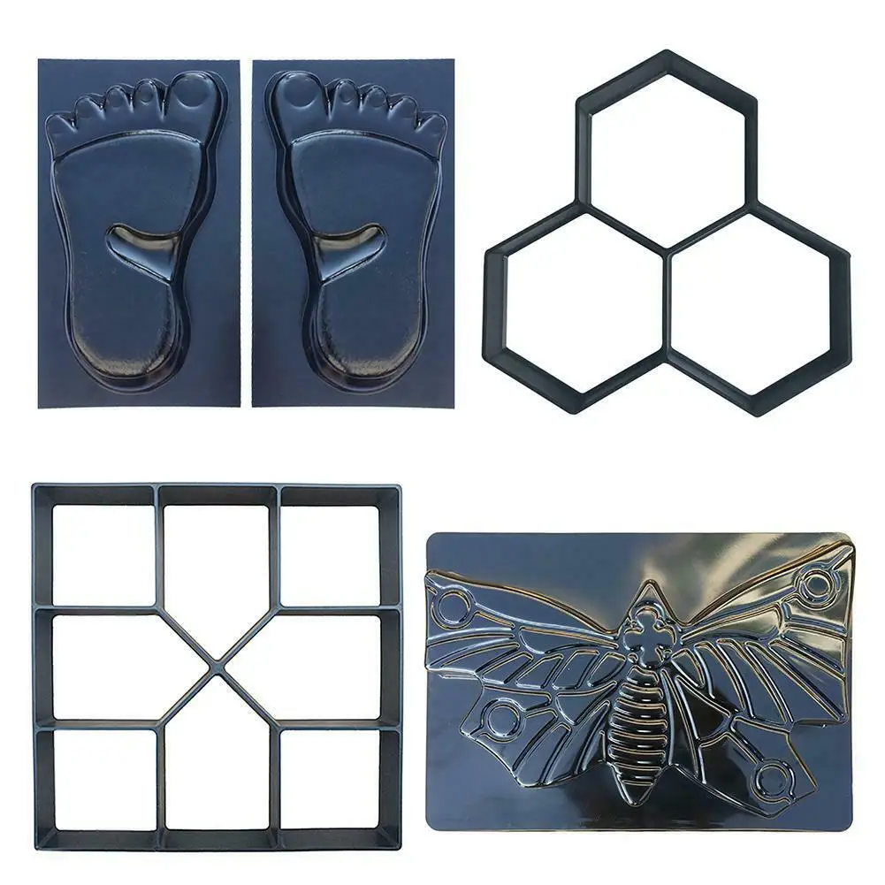 
 DIY Garden Pathmate Random Pavement Mold  