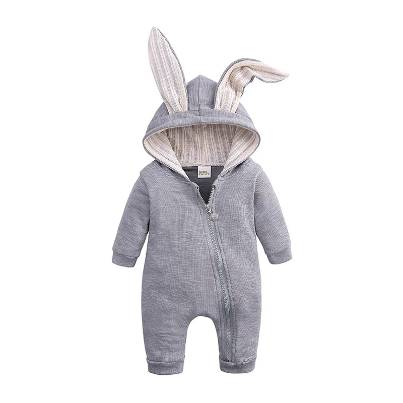 High quality Boy Newborn baby Winter Rompers OEM Design Branded Baby Rompers Clothes For 0-12 Months