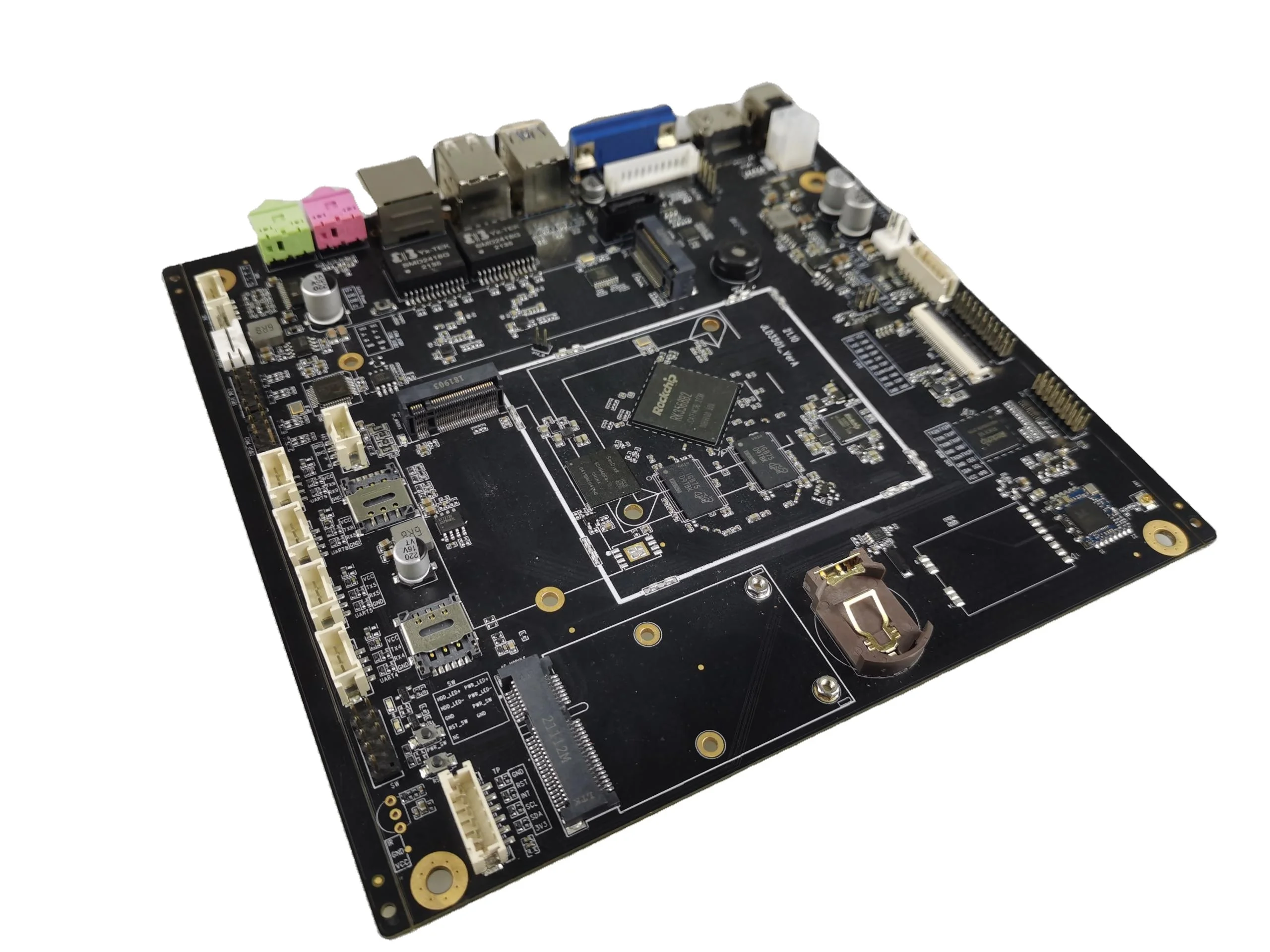 RK3568 Android11 Linux LVDS PCBA Встроенная системная плата Android Pos