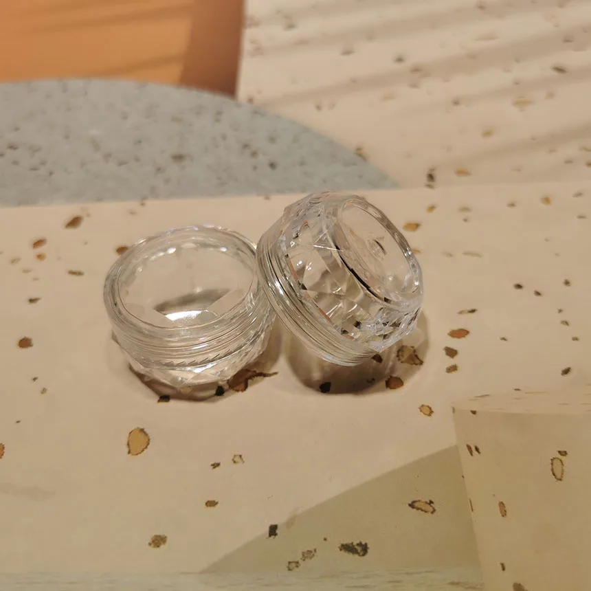 New Design 5g 10g Empty Uv Gel Jar Powder Jar Container Cosmetic Jars for Nail Art Glitter Cream