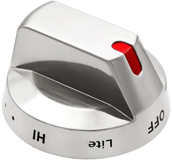 Good quality parts DG64-00473A Top Burner Control Dial Knob for Gas Range Burner Cooktop Oven Stove Replace NX58F5700WS