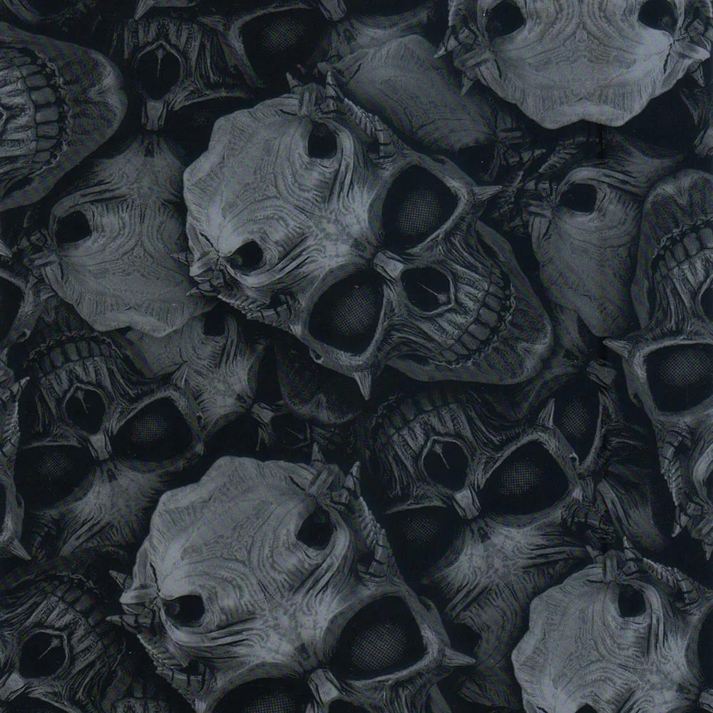 Skull Hydrographics Film Liquid Print Film for Activator Water Transfer Printing Machine Equipment