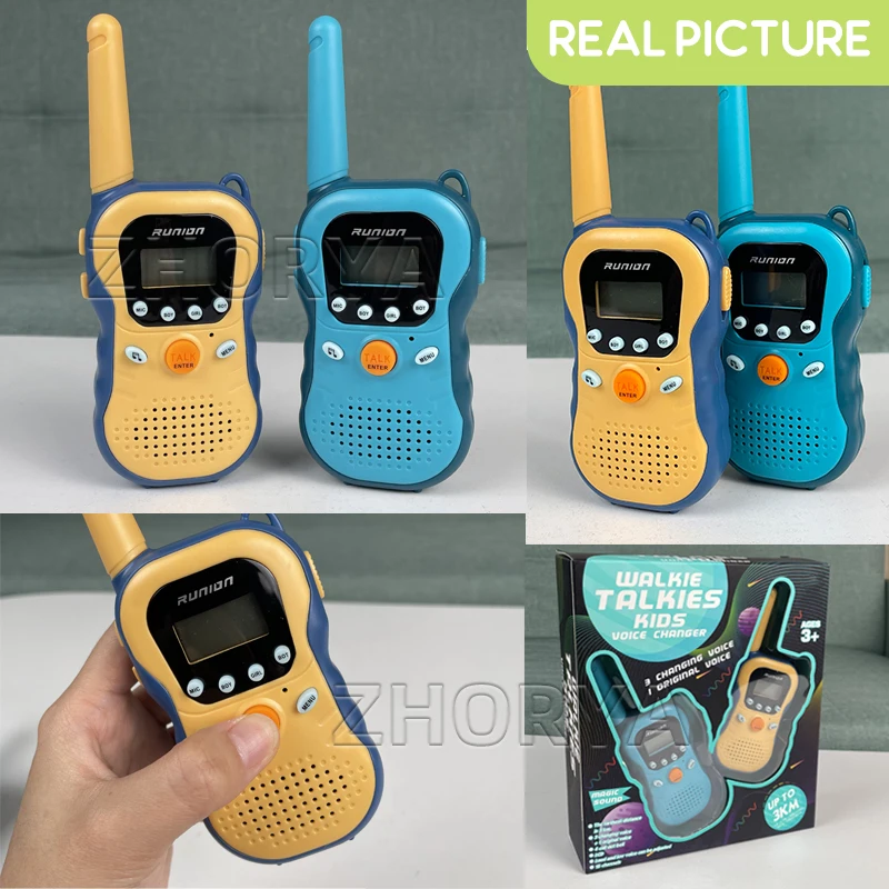 Zhorya High Quality 16 Channel 3 Km Long Range Radio Comunicador Walkie-Talkie Mini Walkie Talkie Toys For Kids