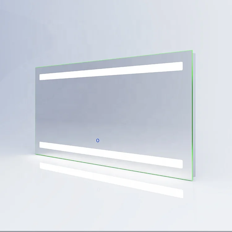 Chinese factory hotel wall led backlit Light bathroom mirrors with ir sensor motion switch
