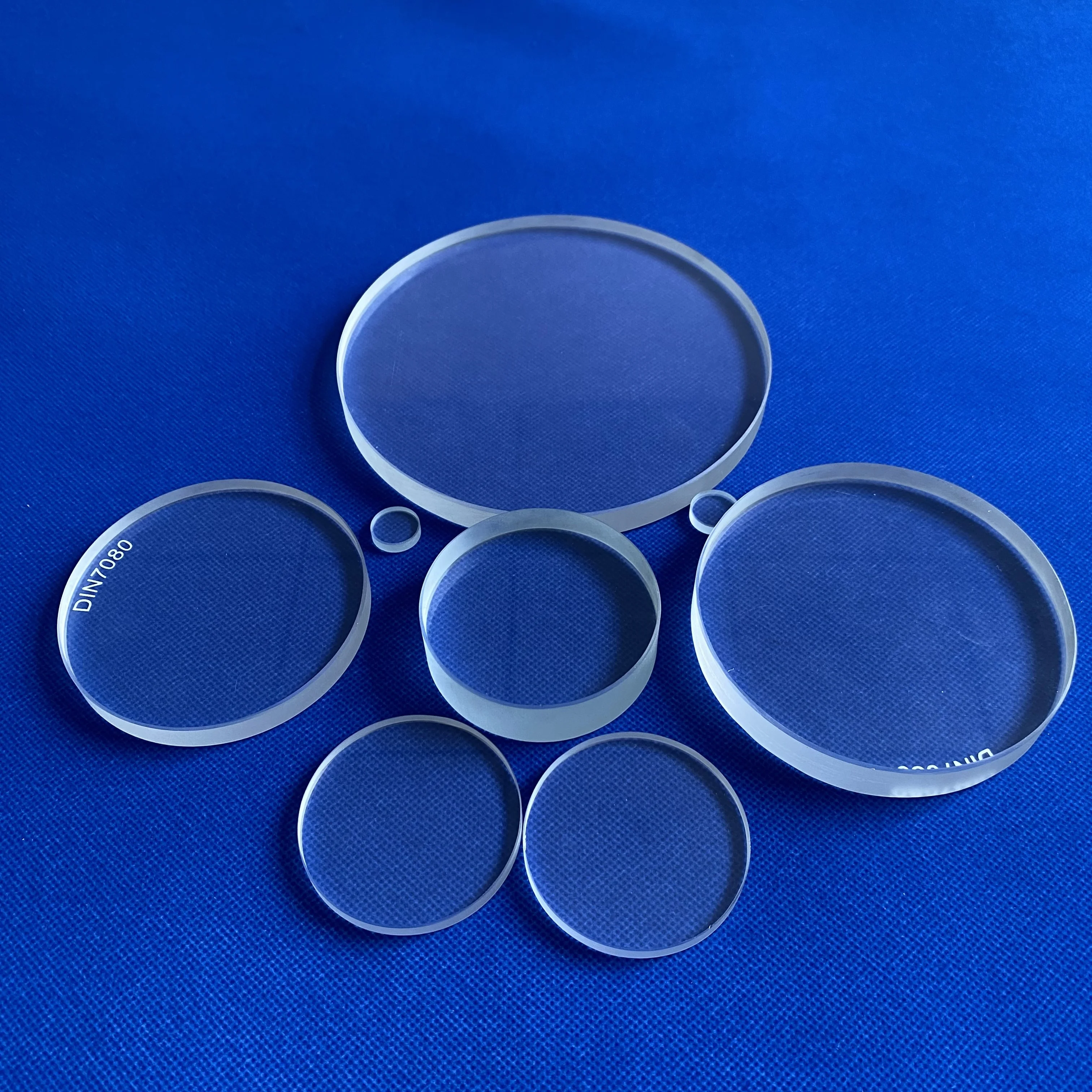 Factory price custom wholesale heat proof high borosilicate glass wafer