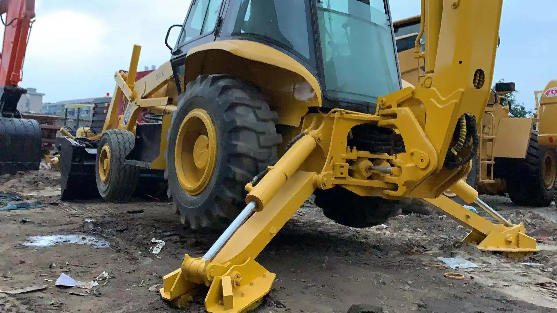 original j-cB 3cx 4cx backhoe loader