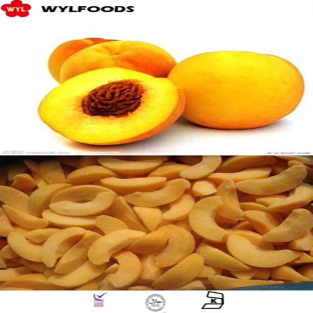 Delicious and Healthy IQF Yellow Peach Dices Nutritious Chinese Yellow Peaches for Food Service