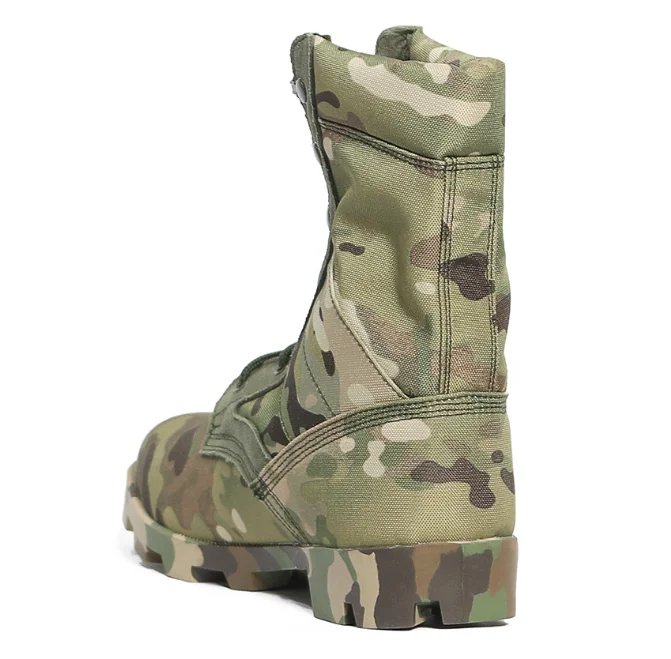 TSB106 CP camouflage multicam Panama jungle boots with panama classical rubber out sole jungle boots