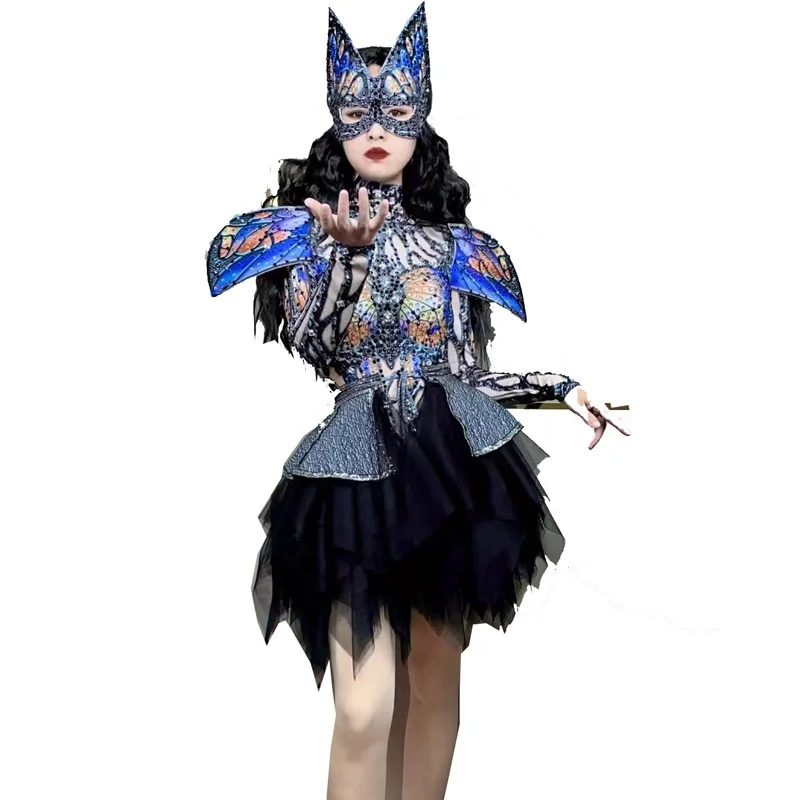 new sexy gogo clothing Halloween nightclub dancer costume for women