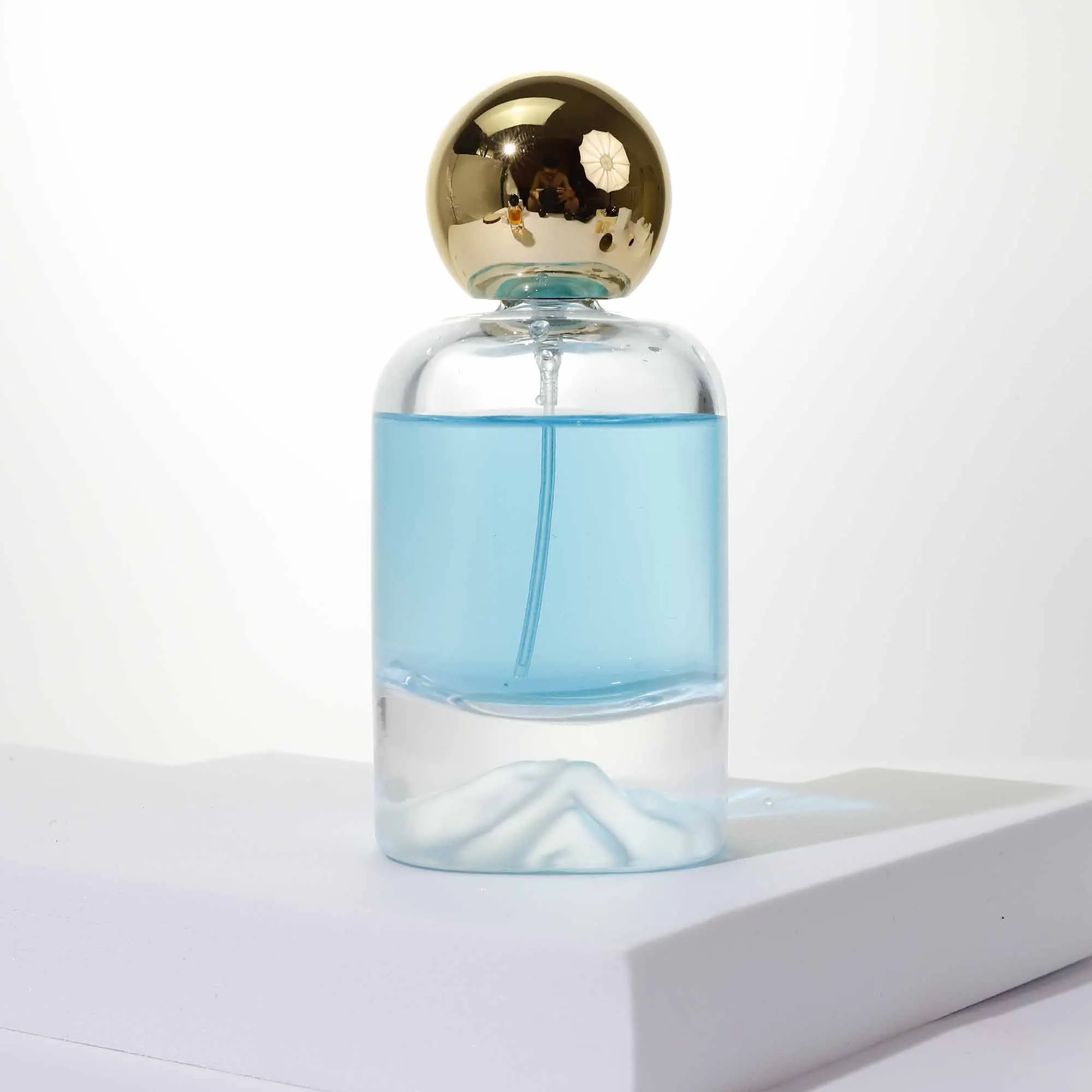 Perfume Bottle At The Base Of The Volcano 30ml 50ml 100ml Customizable Glass Bottle