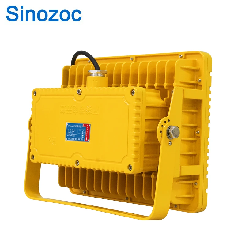 Sinozoc ATEX Zone1,2 50W~500W waterproof gas station lamp industry explosion proof led light