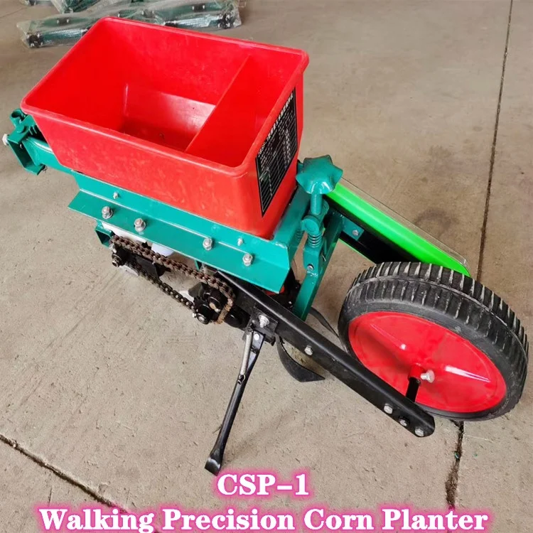 Hand Held Corn Soybean Sowing and Fertilization Integrated Machine Planter No Tillage Machine Maize Planter Machine 2 Rows SCP-1