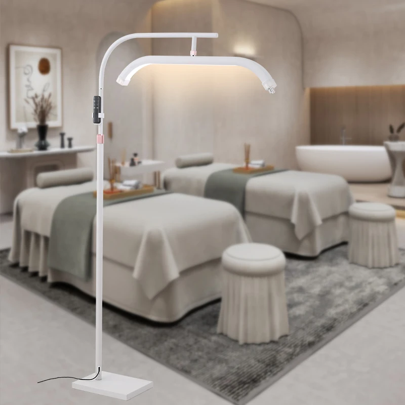 Arch Eyelash Lamp 48W LED Extension Light with 3000-6000K High Bright Floor Fill for Beauty Salon
