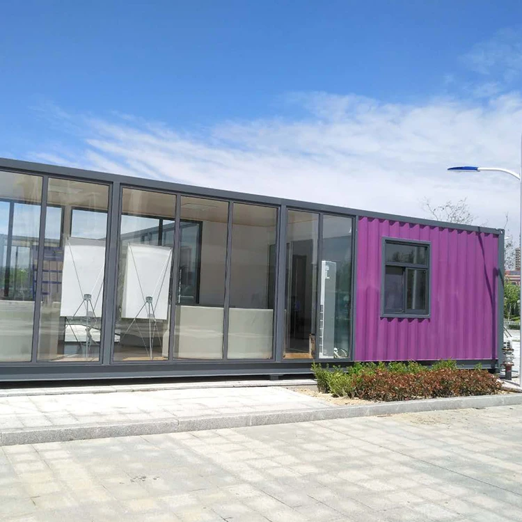 20ft Flat-Pack Container House Luxury 20ft Prefabricated Container House Luxury Shipping Container House