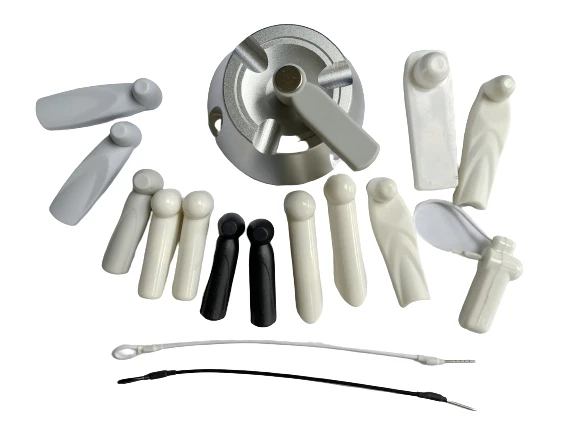 RUIFEIDI  EAS Tag Garment Magnetic Little Bat AM 58Khz EAS Security Alarm Hard Tag with Pin for Appeal Store Antitheft