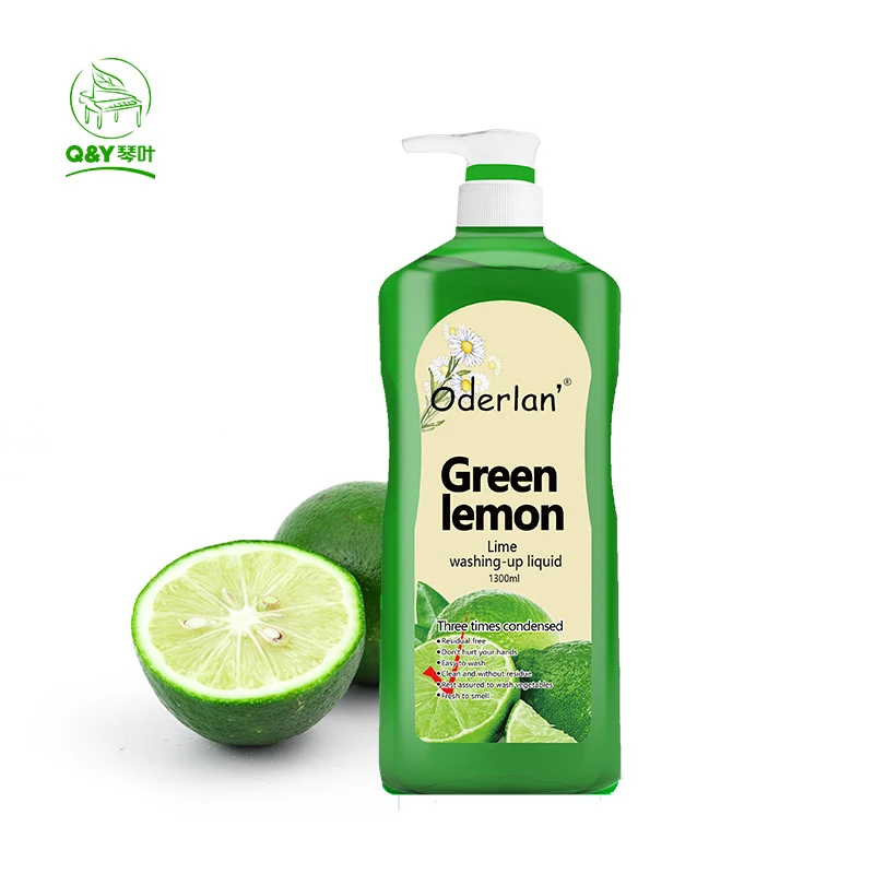 Qinye Eco-friendly Healthy Dishwashing liquid Detergent for Vegetable & Fruits 1300ml