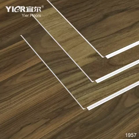 SPC Stone Crystal Locking PVC Wall Panel Waterproof Stone Plastic Floor for Bedroom and Living Room