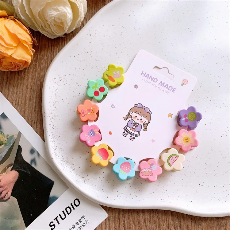 10 шт./набор маленькие заколки для волос