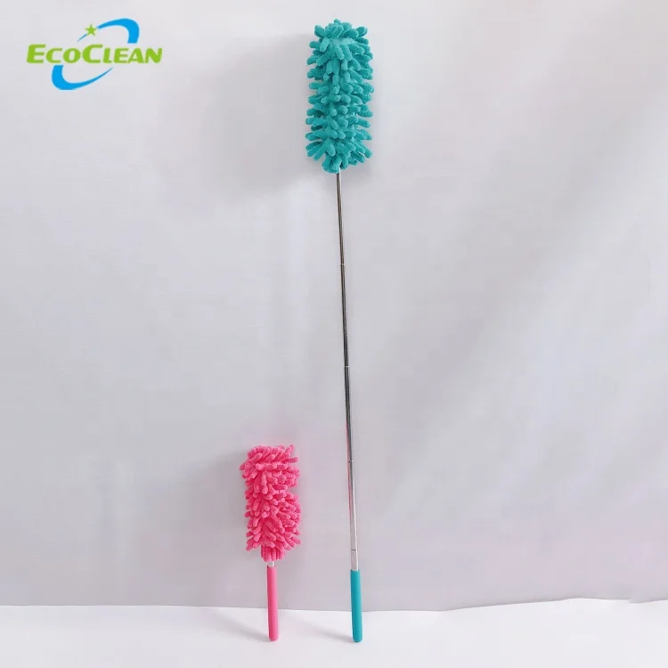 Фабрика EcoClean BSCI Гибкая телескопическая моющаяся мини-тряпка из микрофибры