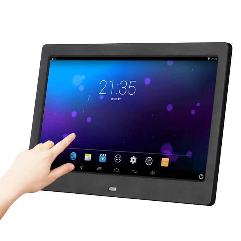 Фабрика Пользовательские android реклама 10 дюймов настенный дисплей mp3 ideo плеер Wi Fi розничный магазин видео