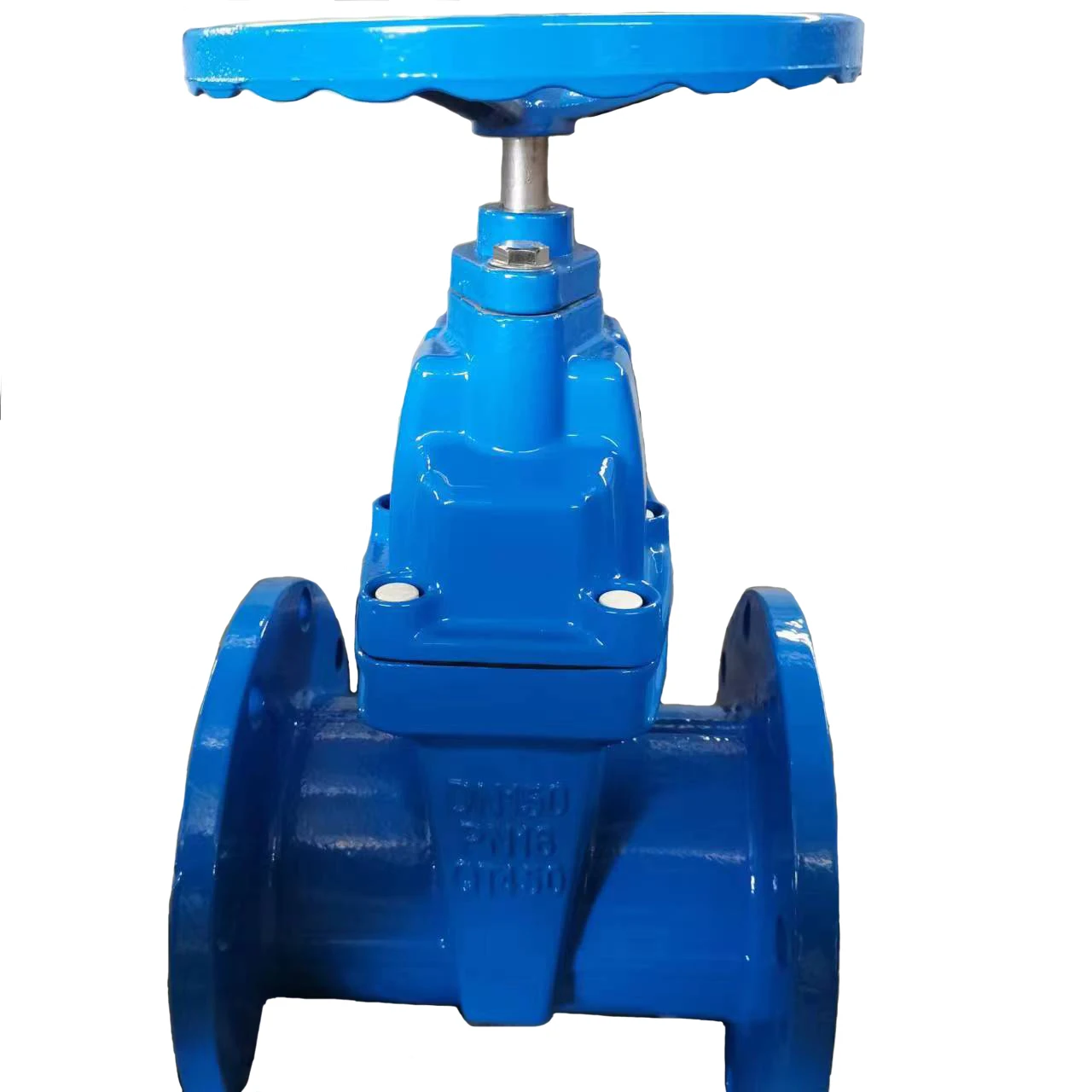 Customized Size Factory Quality Manual Turbine Resilient Seated Seal Gate Valve Non-Rising Stem Gate Valve Flange Gate Valve