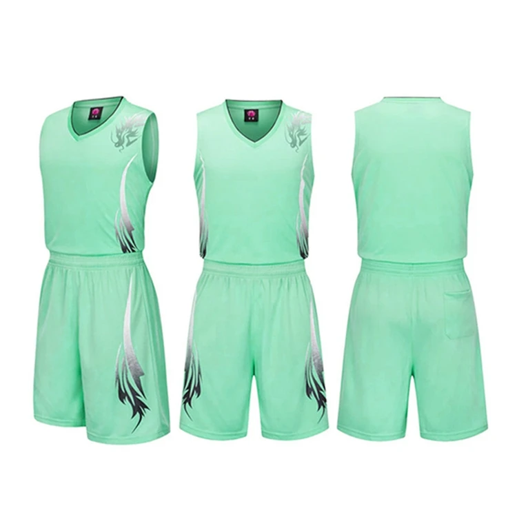 Logo Printing Boys Basketball Football Jersey Uniform 2 Piece Tracksuit Quick Dry T-Shirts Top with Shorts Set