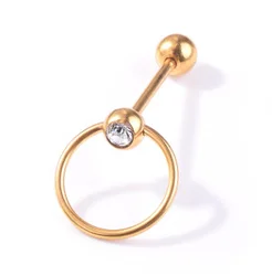 Body Jewelry Stainless Steel Free Love Lip Rings