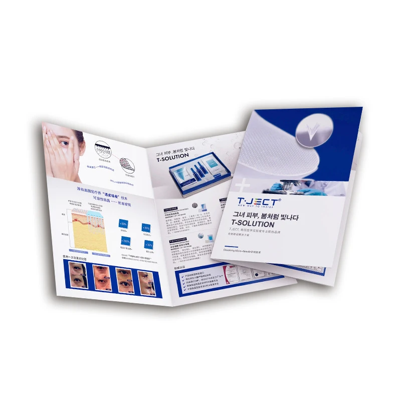 Manufacturer High Quality Wire Binding Catalog Brochure Magazine Service Customized Metallized Printing Soft And Hard Cover