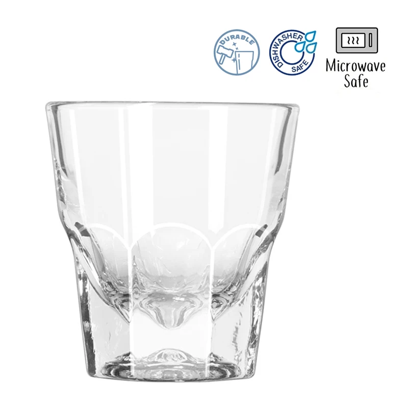 Shot Glasses Wholesale Personalized Libbey Gibraltar DuraTuff 4.5 oz Small Rocks Shot Glass bulk custom printing logo for Party