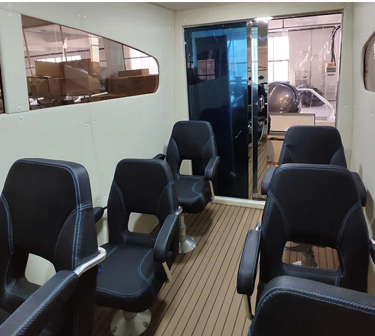 ZY Hypalon aluminum hull boat luxury hard bottom 8.6m sport rib inflatable boat HYPOLAN 1.2MM