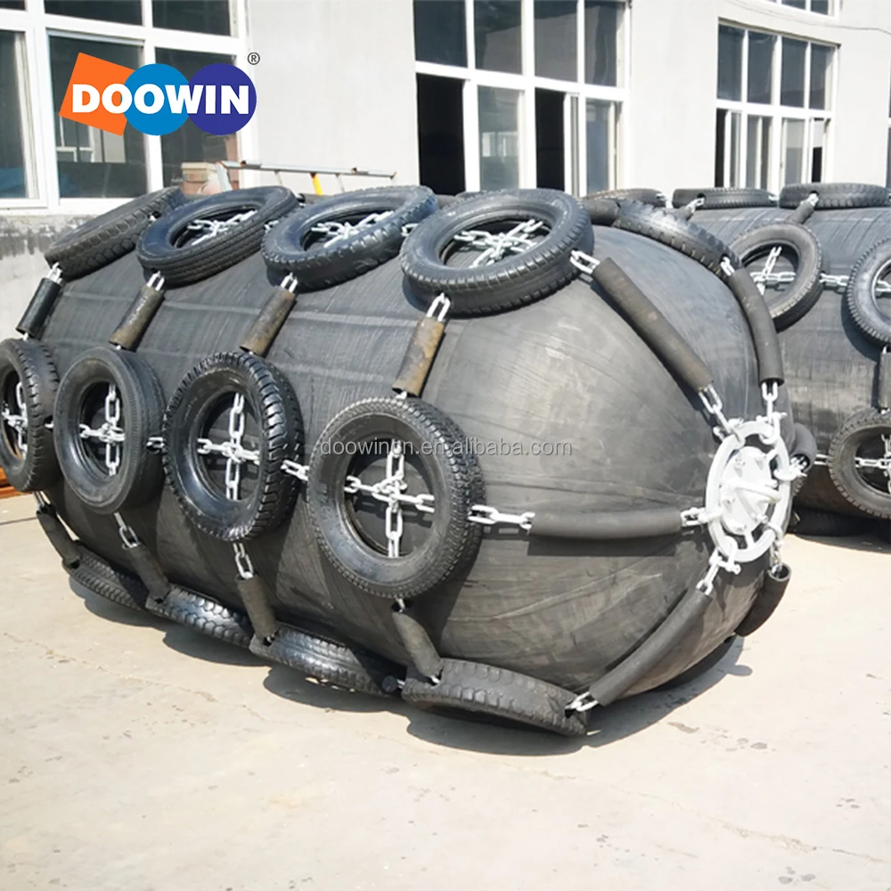 CCS Approved Floating Dock Pneumatic Yokohama Type Rubber Fender For Boat