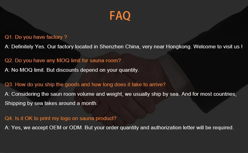 questions about sauna room