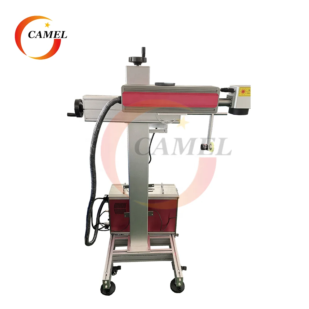 PE HDPE PPR PVC Pipe Laser Marking Machine/Plastic Pipe Tube Laser Printer With Meter Counter