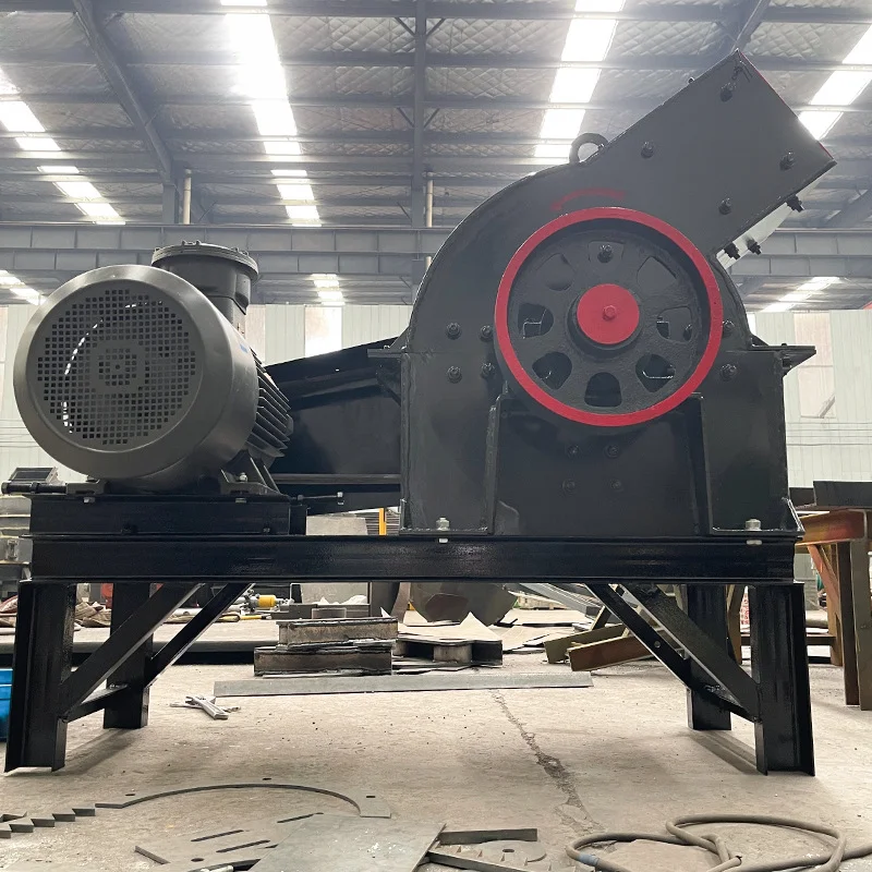 Strong Crushing Effect Small Hammer Crusher With Diesel Engine Hammer Mill Crusher
