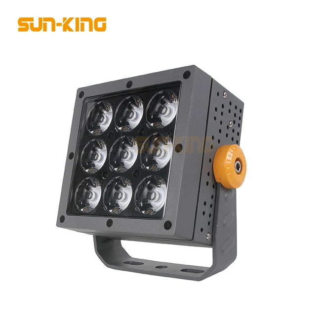 2700k white outdoor architectural landscape LED lighting narrow beam Angle IP65 27W LED facade floodlight for building