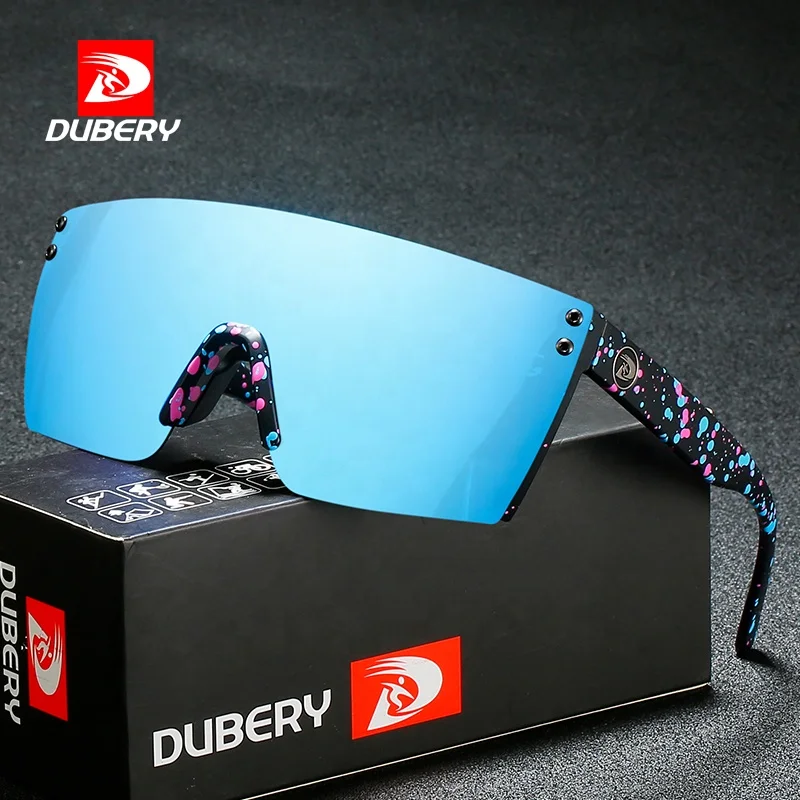 DUBERY, розовый тренд, солнцезащитные очки viper 2022, популярные спортивные зеленые солнцезащитные очки для вождения, мужские спортивные солнцезащитные очки D809