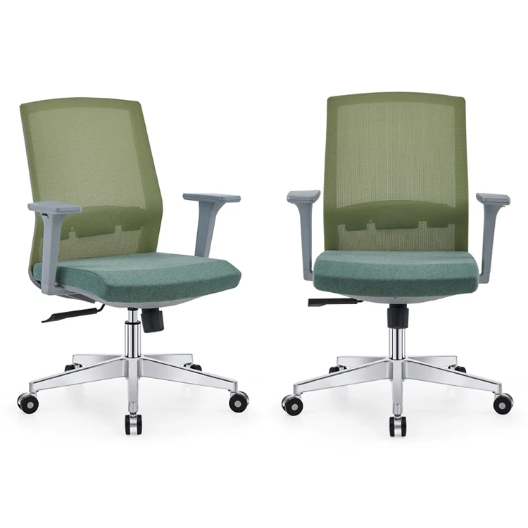 Factory Direct Supply Nylon Lifting Armrests Imported Mesh Back Visitor Chair Simple Design Mesh Chair