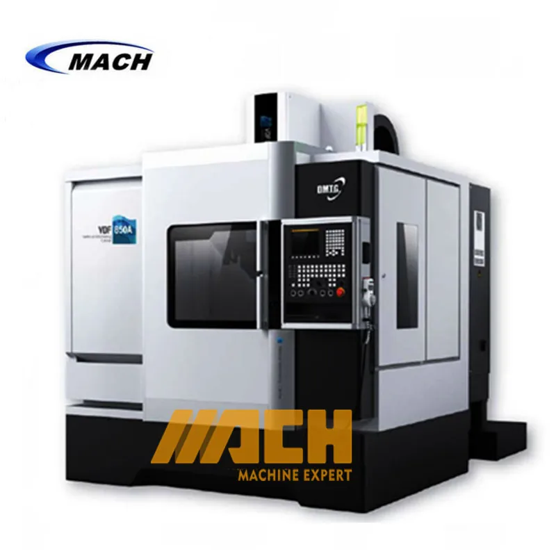 Вертикальный обрабатывающий центр VDF850A Dalian DMTG 4 axis Box Guide Way CNC VMC
