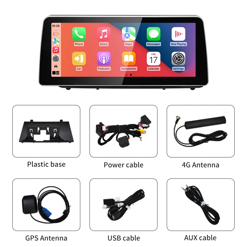2024 New ID6 ID7 ID8 UI 12.3inc Android System Wireless Carplay AUTO For BMW X5 E70 X6 E71 Car Video Players GPS Navigation