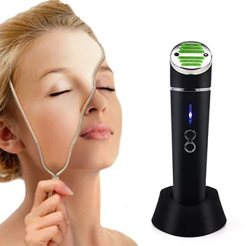 Trending Products Beauty Instrument 2024 New Hot and Cold Skin Rejuvenation Facial Massager Device Led Face Beauty Equipment