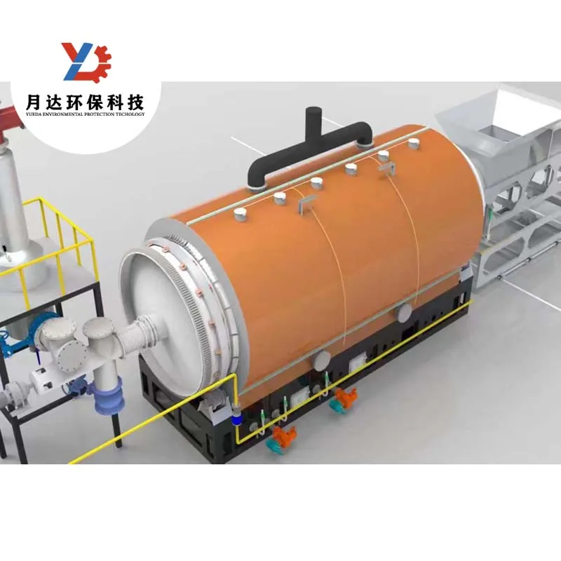 CE certificated Pyrolysis Plastic To Oil Plant with new patents