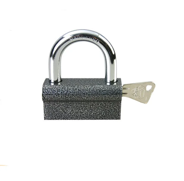 Rarlux Custom Modern Hardened P Type Plastic spraying Security Iron Padlock