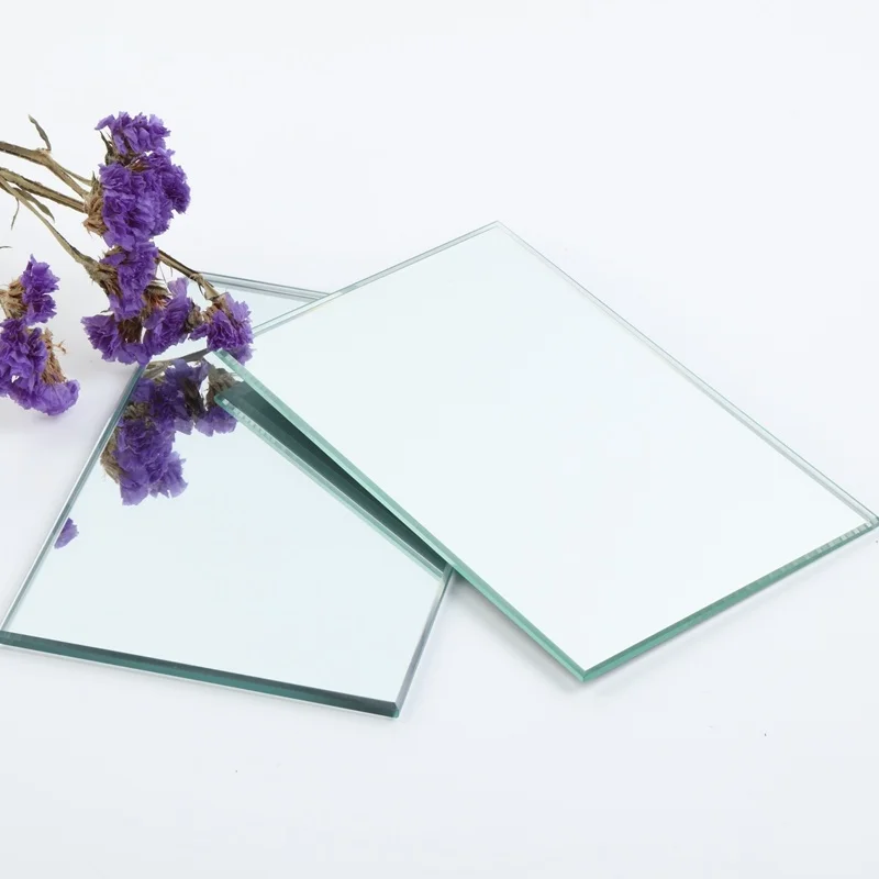 Jinghu China Fctory Clear Colored Aluminum Silver Copper Free Glass Mirror Sheet Building Material Glass Mirror