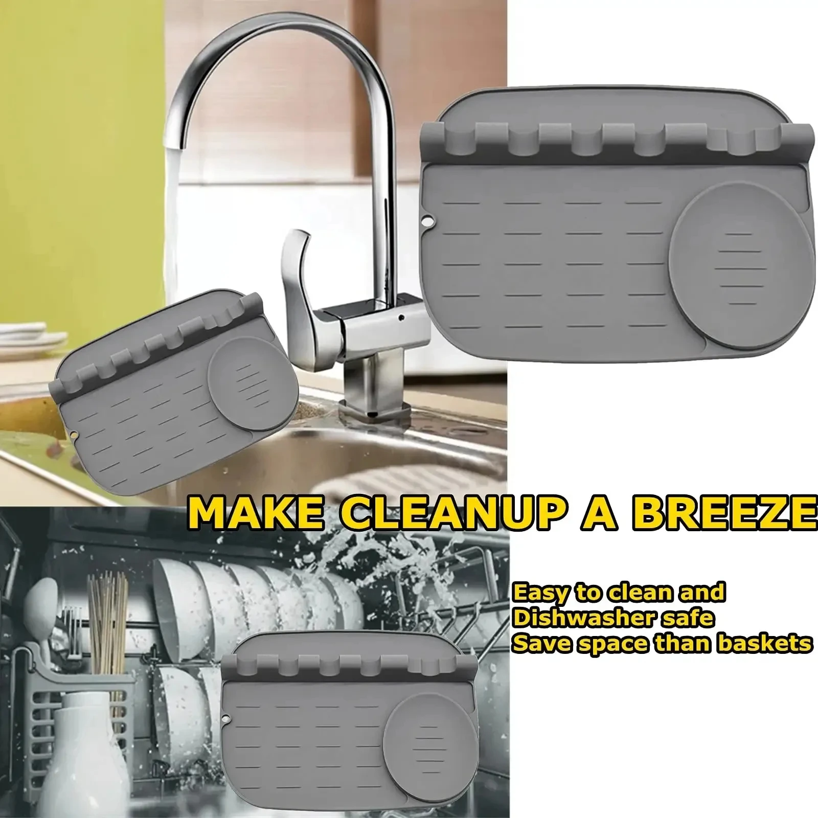 High quality cooking pot holder spoon holder silicone tableware rest tool silicone tableware rest with drip pad