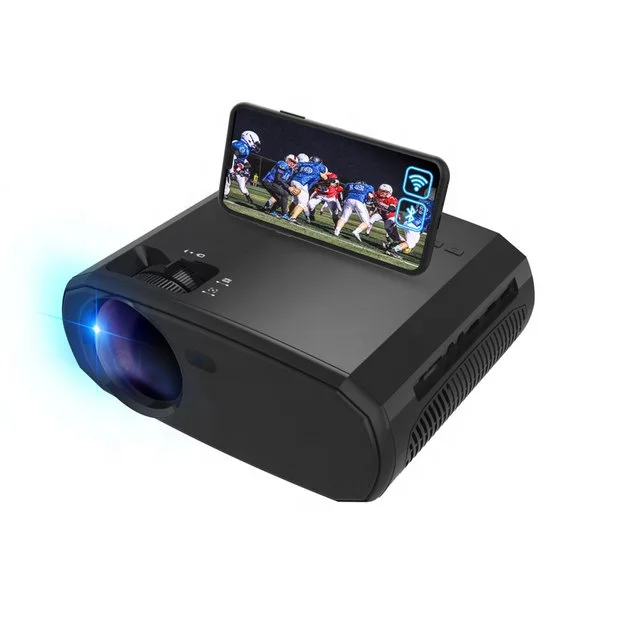 5G WIFI Projector Mini Smart Real 1080P Full HD Movie Proyector 200' Large Screen LED Blue tooth Portable Outdoor Projector