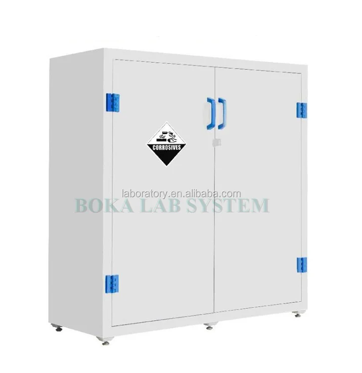 Кислотные и щелочные лабораторные шкафы для хранения, полипропиленовый шкаф для химических реагентов в лабораторной мебели