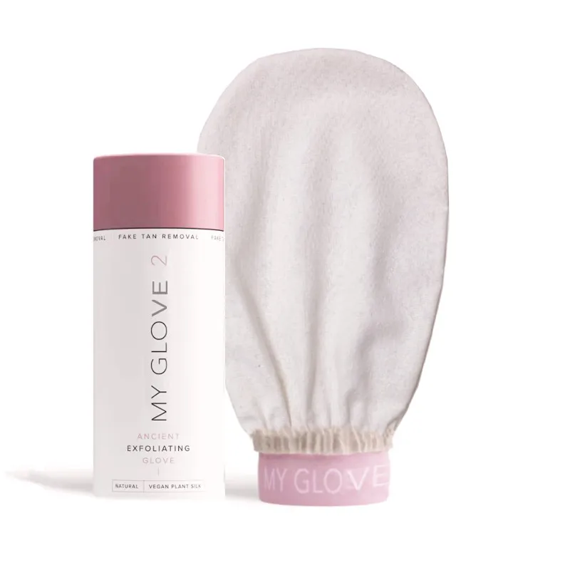 raw silk spa exfoliating bathing dead skin removing glove mitt original manufacturer hot sales item FBA service available